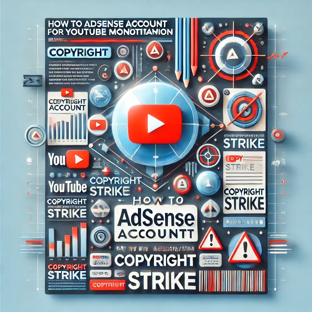 How to AdSense Account for YouTube Monetization with Copyright Strike 2022